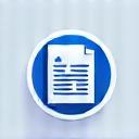 Icon depicting a refresh arrow around a document.
